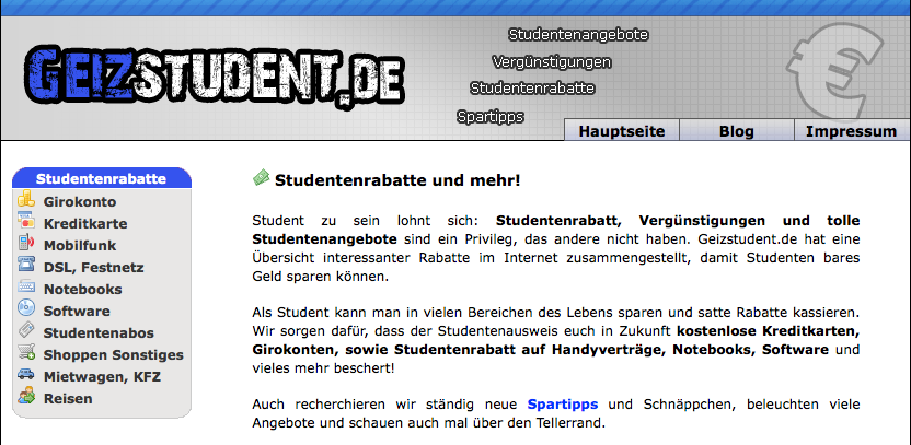 geizstudent geizstudent