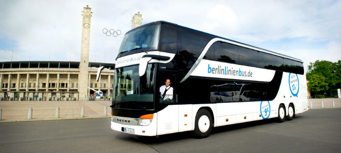 Berlinlinienbus Olympiastadion